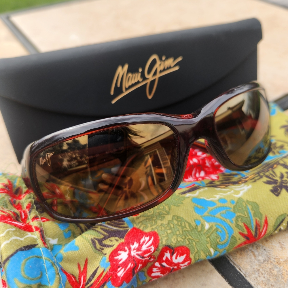Maui Jim Women's Tortoise Brown Polarized Sunglasses